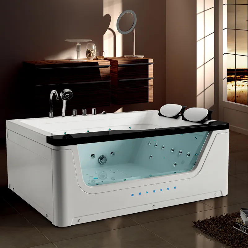 Philippines Modern Popular Style Air Jet Whirlpool Jacuzzi Bathtub