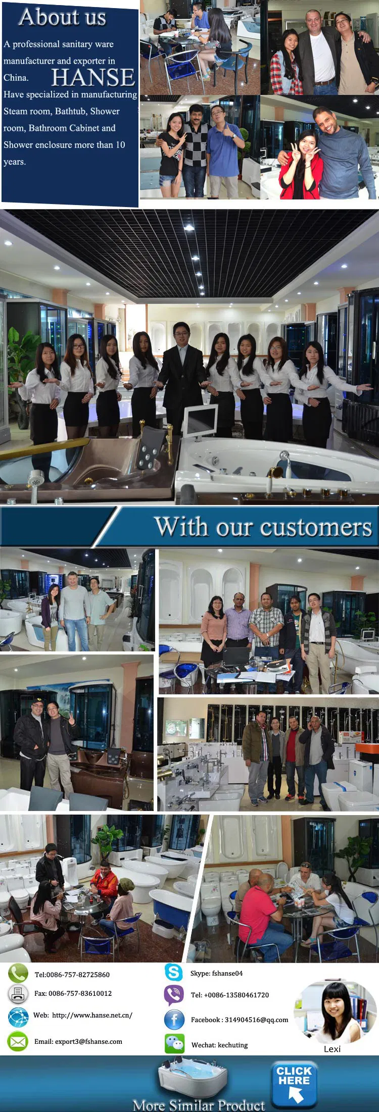 Philippines Modern Popular Style Air Jet Whirlpool Jacuzzi Bathtub