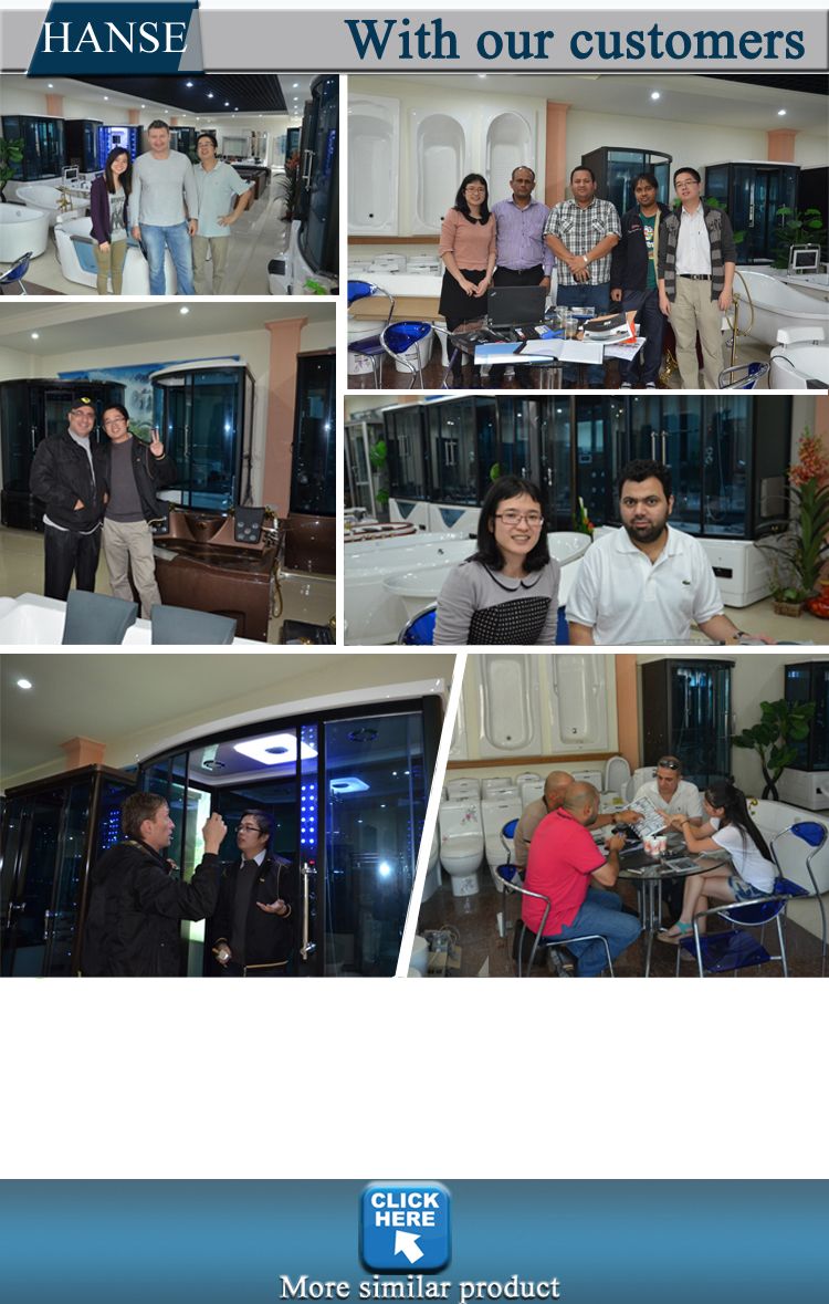 Popular in Thailand Bathroom Built-in 2 Person Round Bathtub