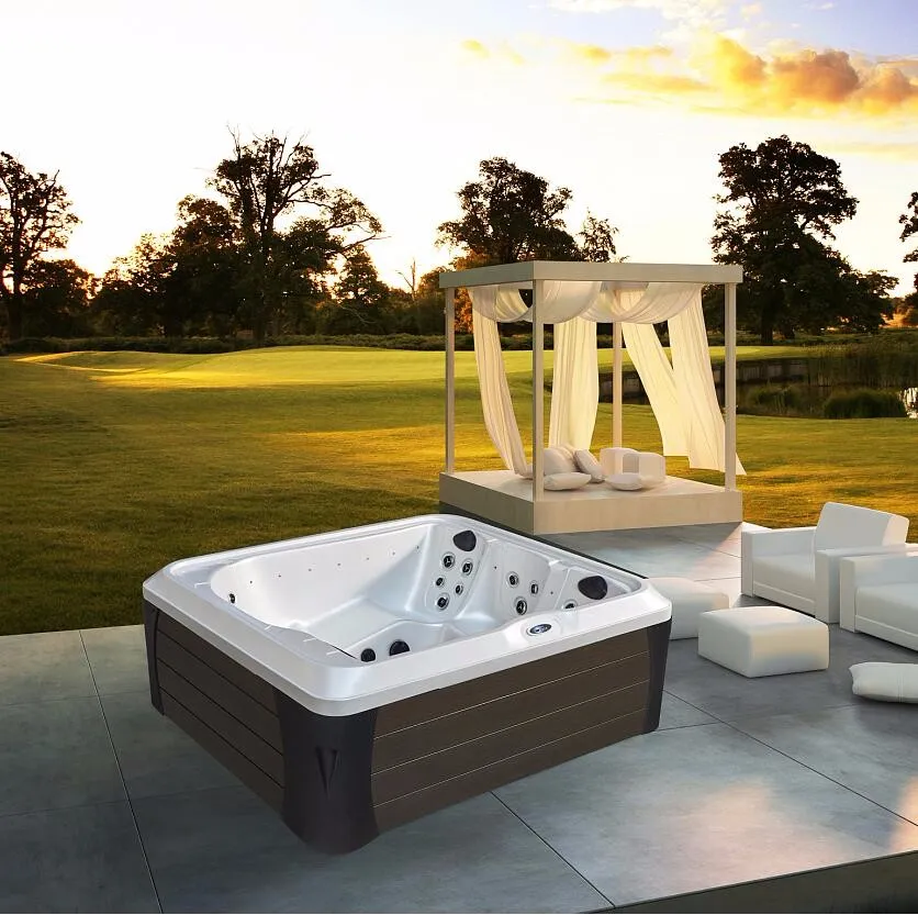 Portable Good Quality Freestanding Hot Tub Whirlpool Massage Outdoor SPA M-3395