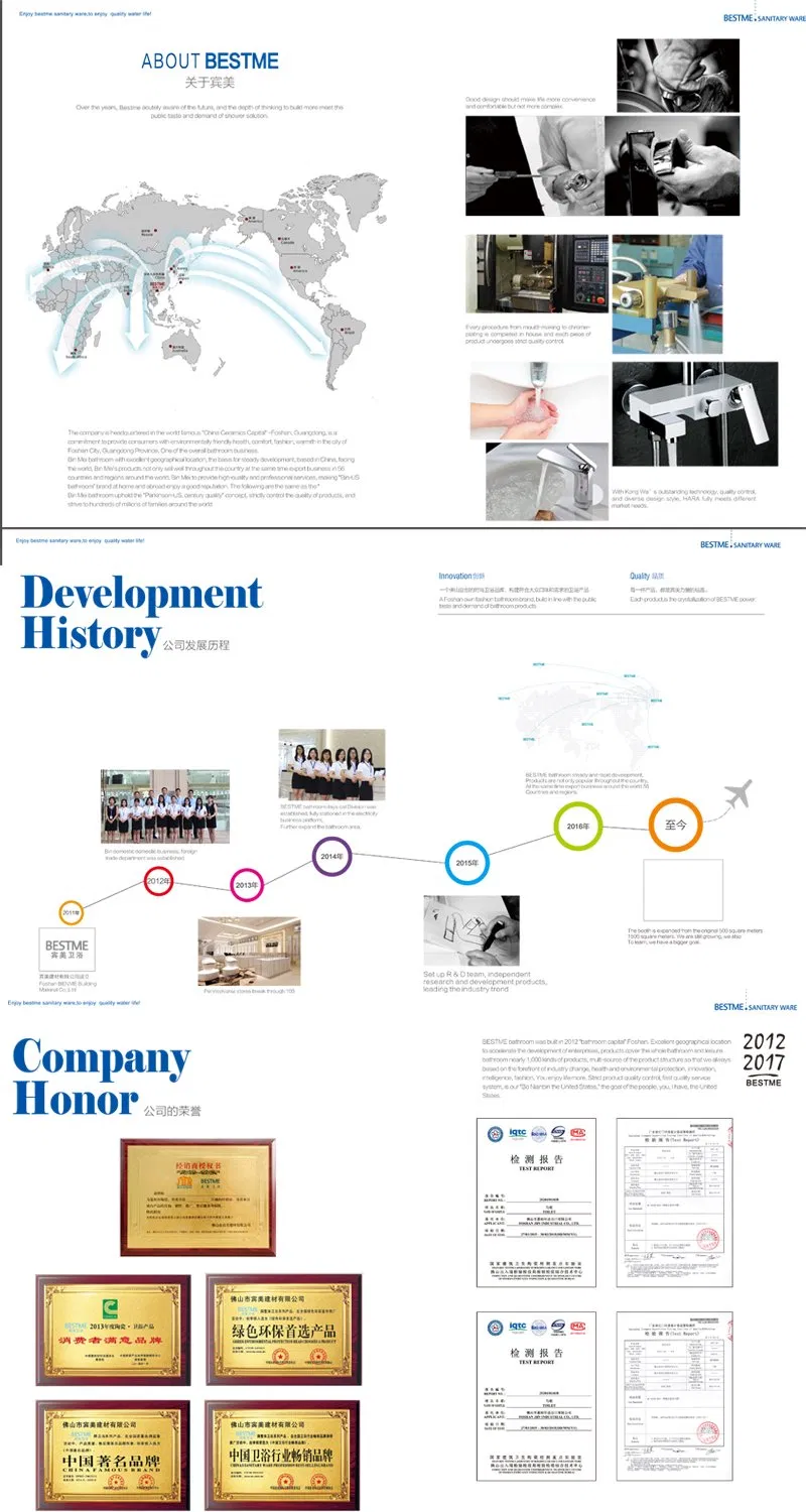 Project Design Wc Washing Basin with Washing Mixer Bc-7017