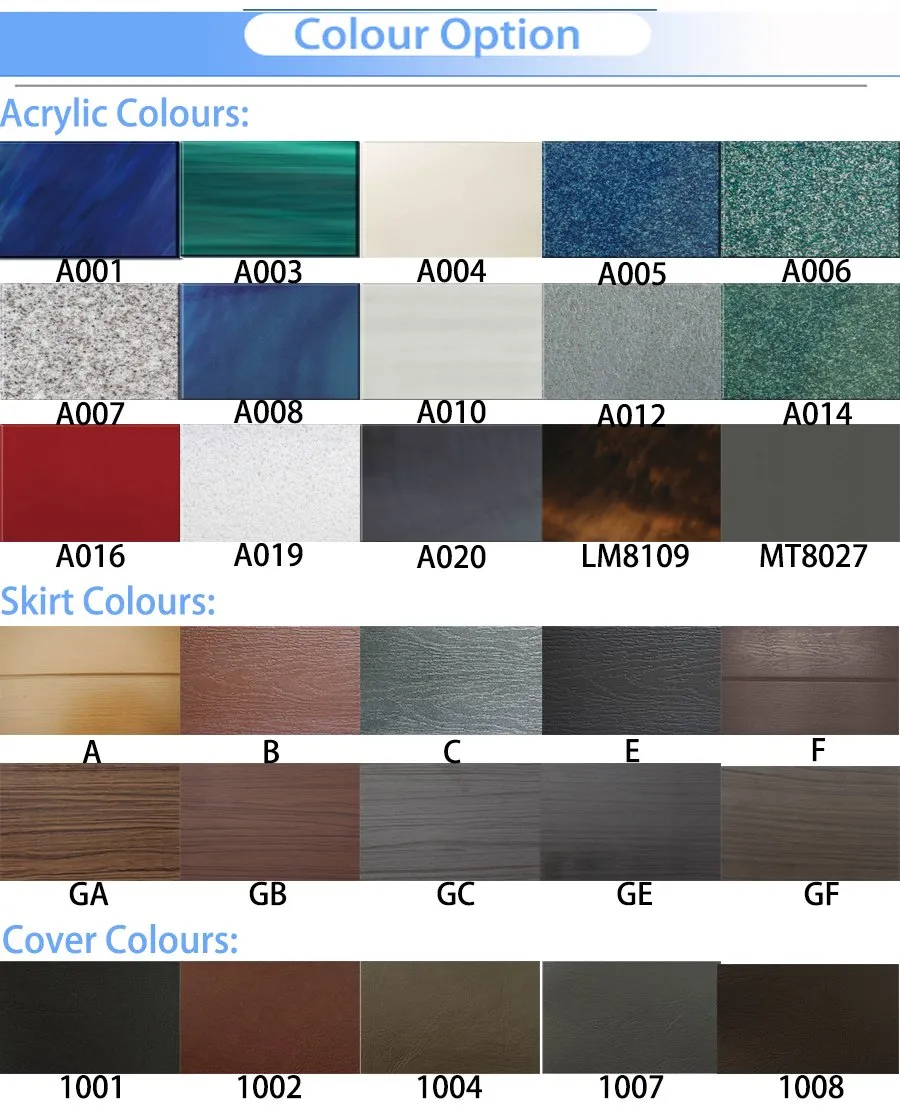 Promotional USA Balboa 6 Person Hydro Massage Outdoor SPA Tub