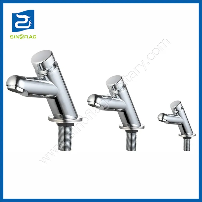 Public Bathroom Self Closing Saving Water Time Delay Basin Tap