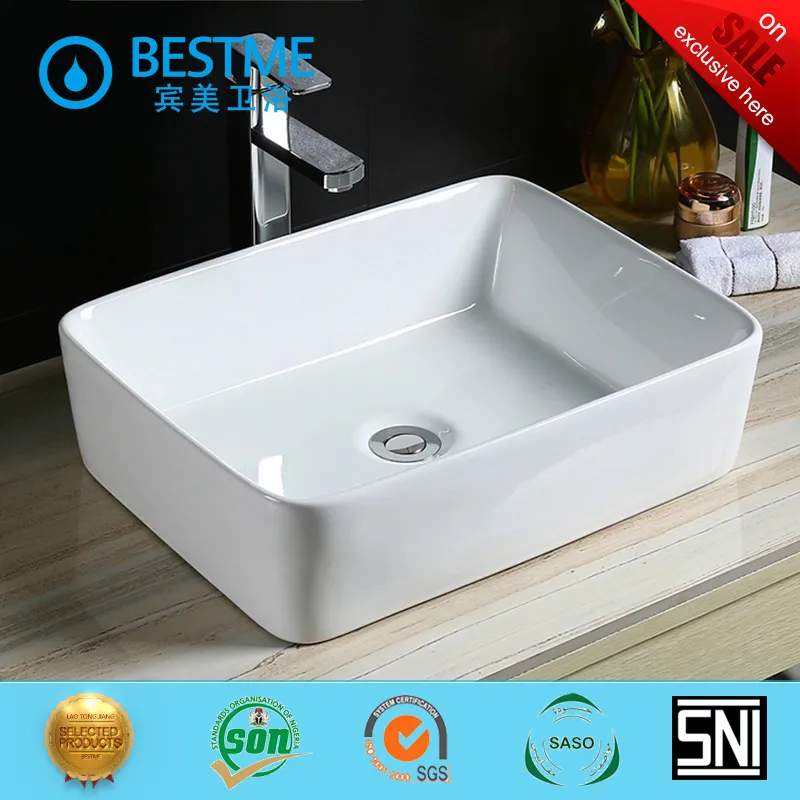 Sanitary Ware Ceramic/Porcelain Wash Basin in Wc Room (Bc-7010)