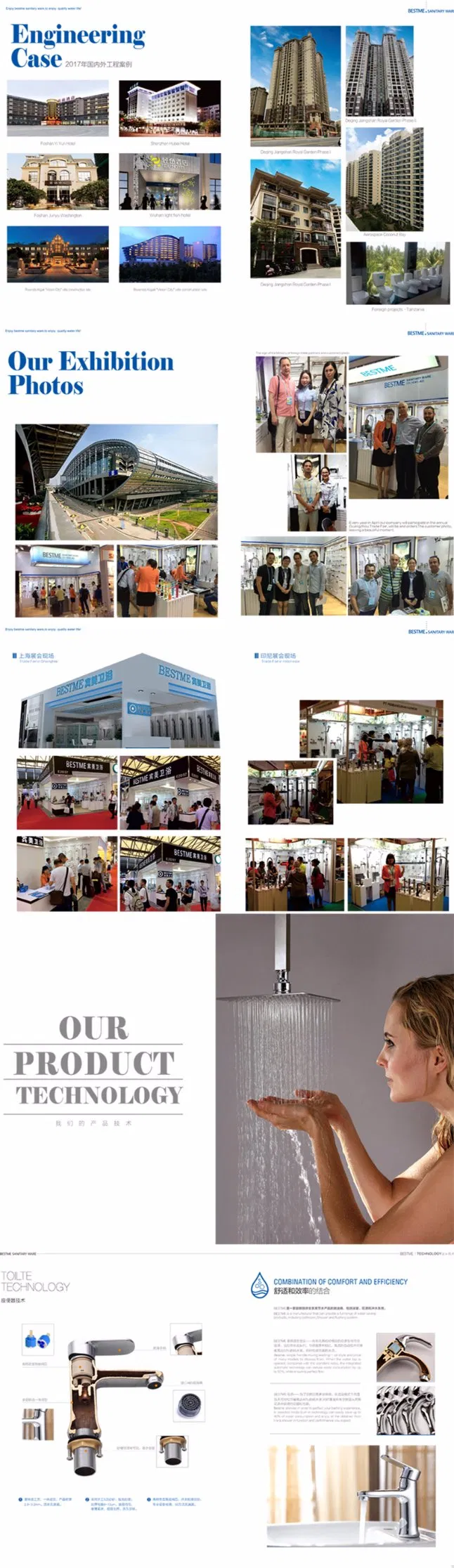 Sanitary Ware Factory Directly Supply Polished Kitchen Faucet (BM-22031)