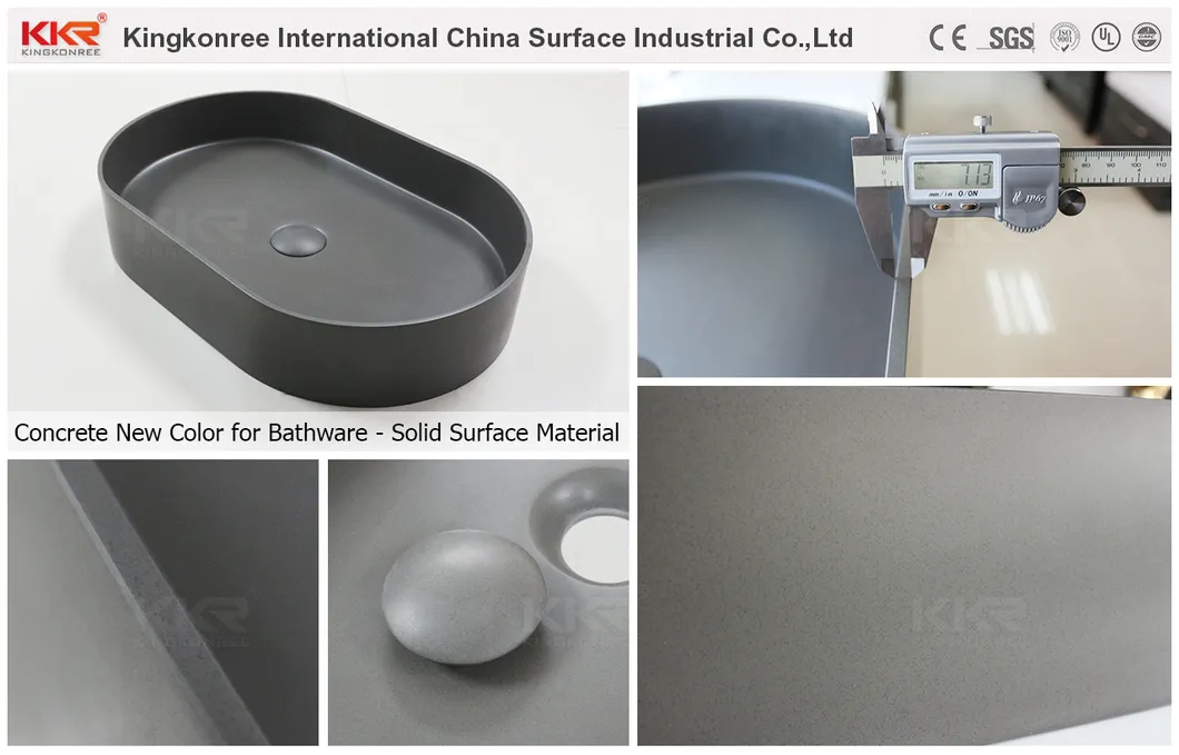 Sanitary Ware Resin Stone Bathroom Wash Basin Stone Basin