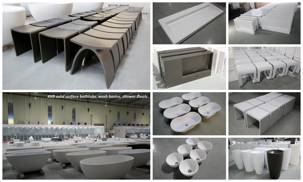 Sanitary Ware Resin Stone Bathroom Wash Basin Stone Basin