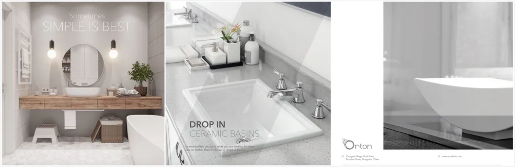 Sanitary Wares Basins - Inset Drop-in Bathrooms