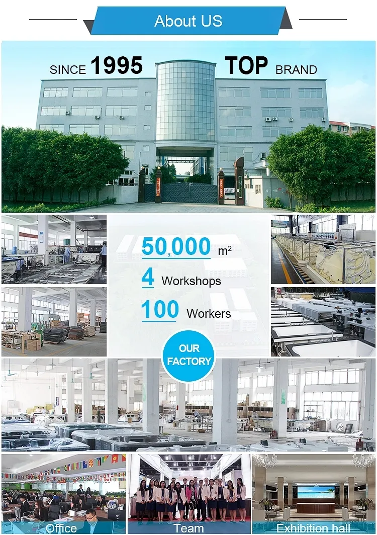 Six Person Whirlpool Outdoor SPA with USA Balboa System M-3511