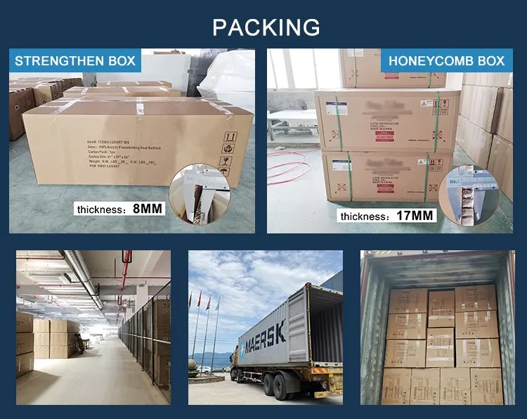 Skirted Bath Tub for UK P Shape Bathtub