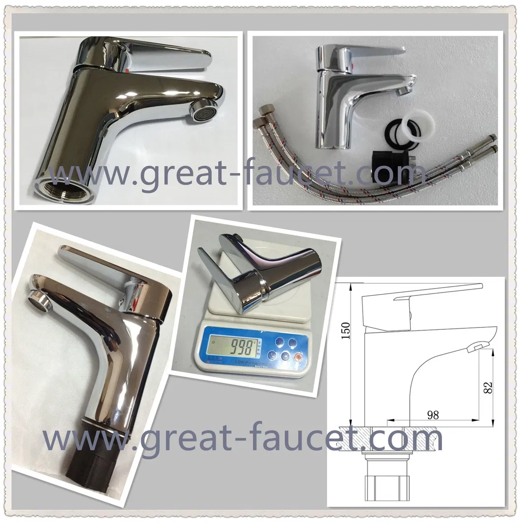 Solid Brass Bathroom Sanitary Ware Brass Faucet Basin Faucet Gl9301A93