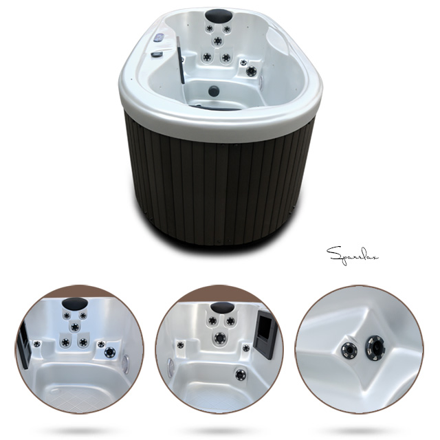 Sparelax Luxury Outdoor Balboa Control Acrylic SPA Jacuzzi Hot Tub Whirlpool 2A12