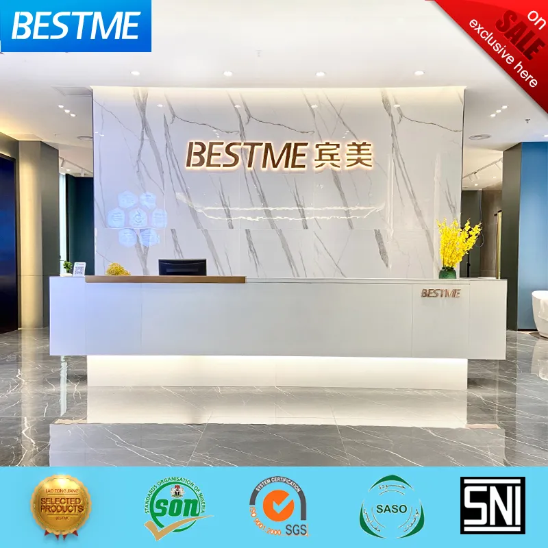 Square Bathroom Sanitary Ware Acrylic Massage Bathtub (Bt-A1120)