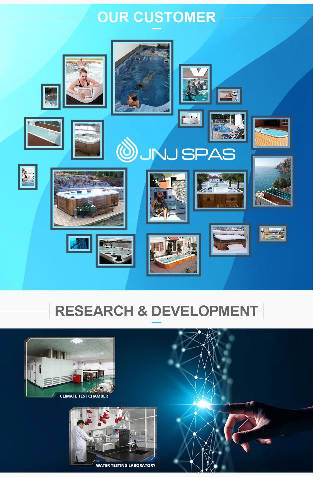 Storm Wind Series 3-6 Person Outdoor Spas Hot Tub SPA-638b