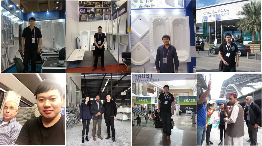 Thick Edge Oval Acrylic Freestanding Bathtub with Panels