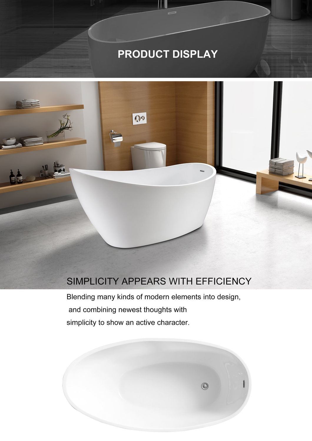 UK Hot-Selling Freestanding Bathtub Sanitary Ware