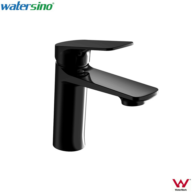 Watermark Dzr Brass Kaiping Matte Black Extended Basin Faucet Tap