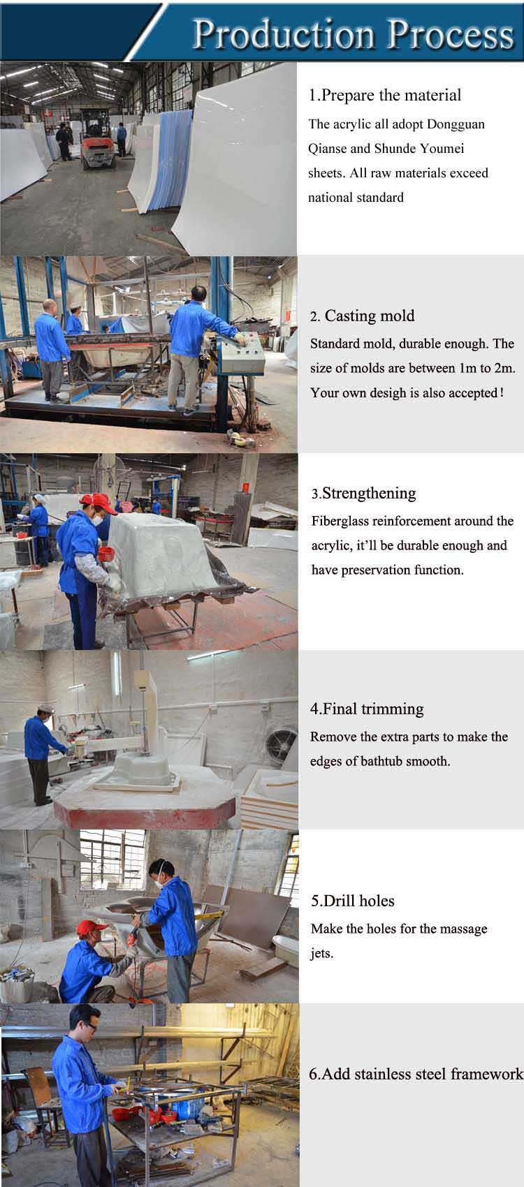 Wholesale Big Sizes Air 2 Person Massage Underground Bathtub Double Size