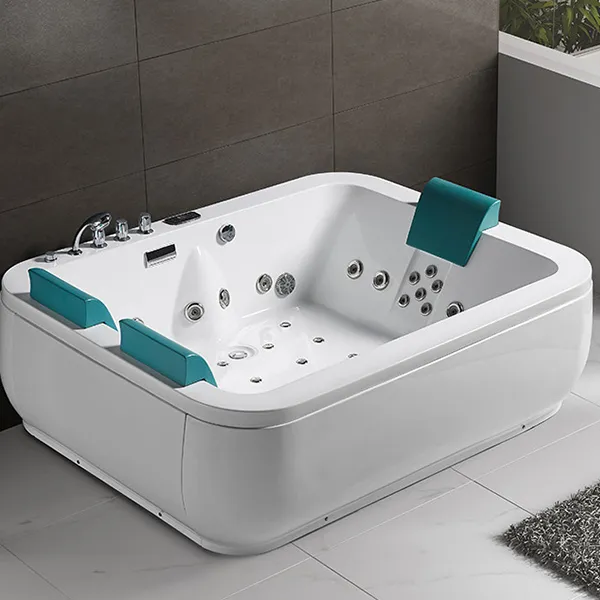 Woma Big Size Jacuzzi Bathtub for 3 Persons with Ce Approval (Q363)